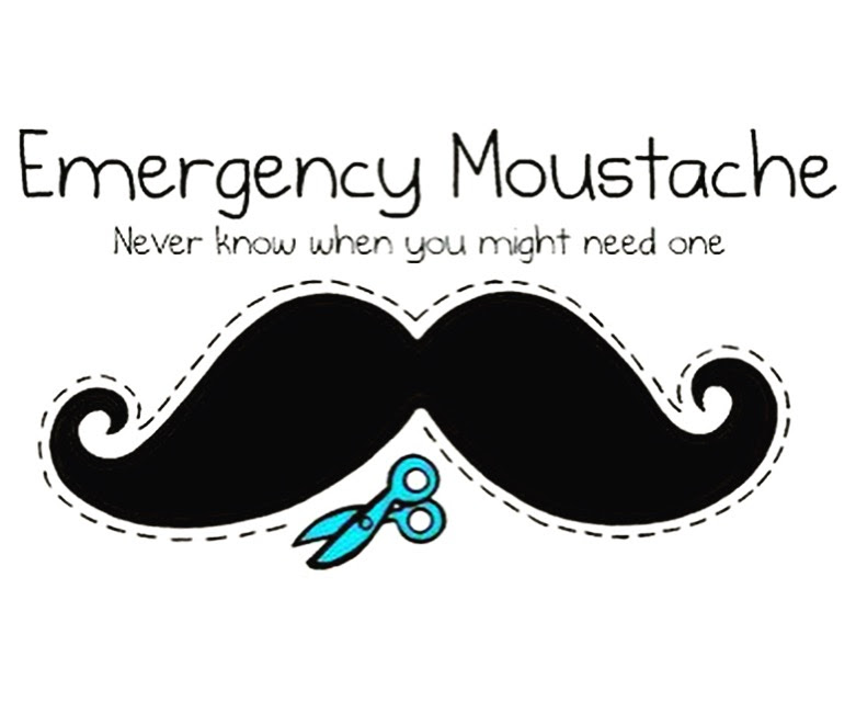 Emergency Moustache - never know when you might need one.